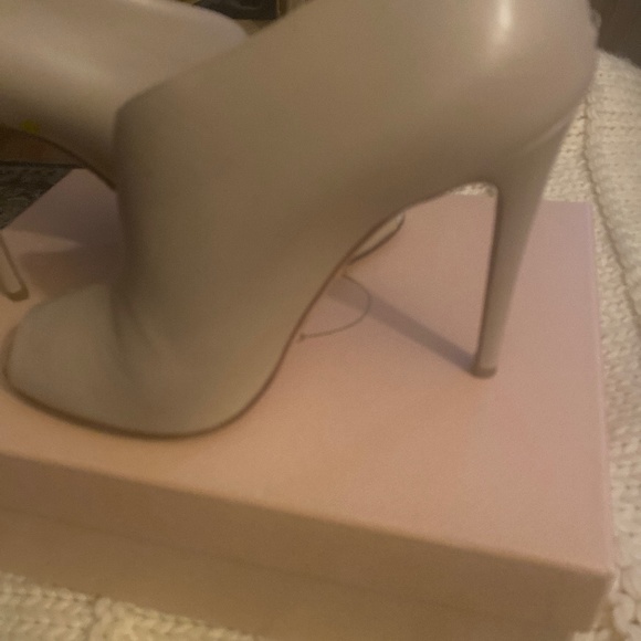 Prada Asymmetrical Peep Toe Bootie - Picture 7 of 11